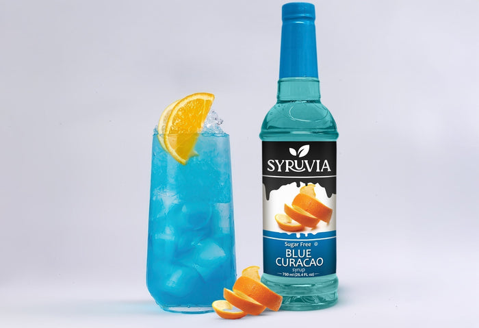 Blue Curacao Breeze Mocktail