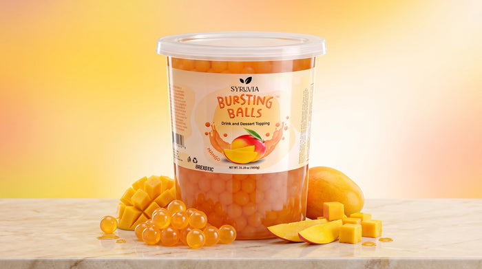 What Gives Syruvia Mango Popping Boba Its Signature Appeal?