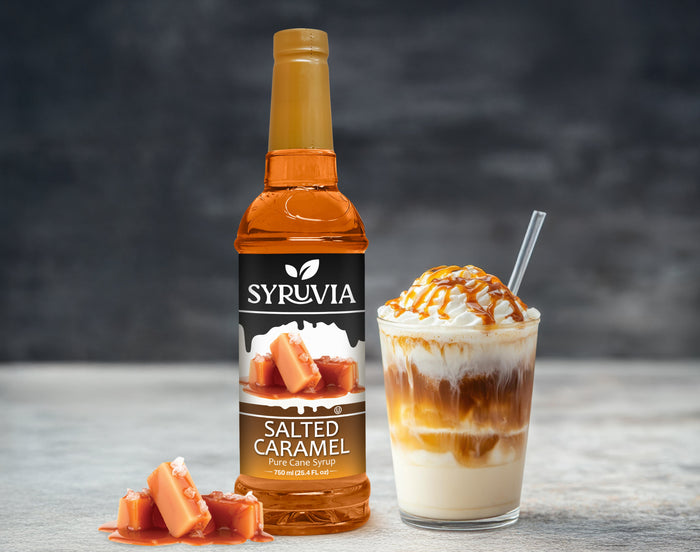 Salted Caramel Milkshake in Minutes