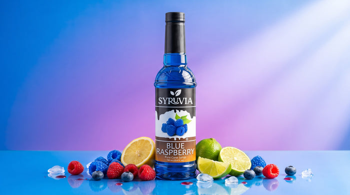 How Does Syruvia Blue Raspberry Syrup Give Classic Fruity Drinks a New Attitude?