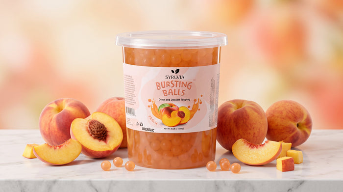 Can Peach Popping Boba Make Homemade Drinks Feel More Exciting?