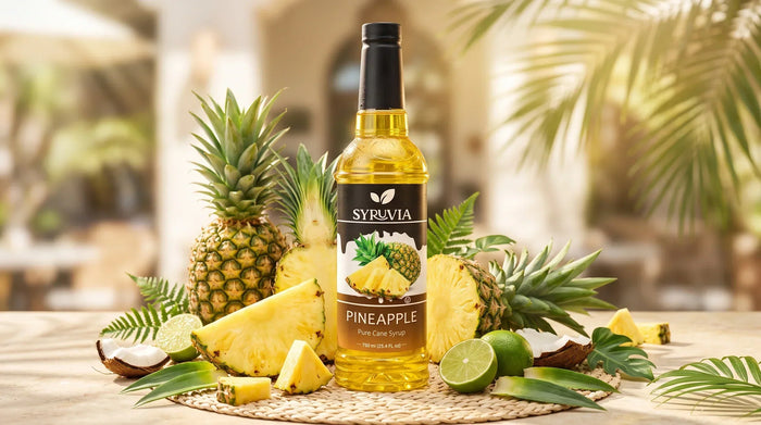 How Does Syruvia Pineapple Syrup Bring Beach-Day Vibes Into Everyday Drinks?