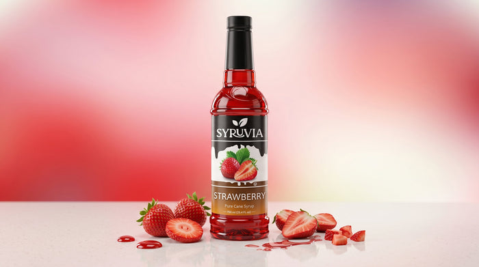 Can Syruvia Strawberry Syrup Make Everyday Drinks Taste Like Summer?