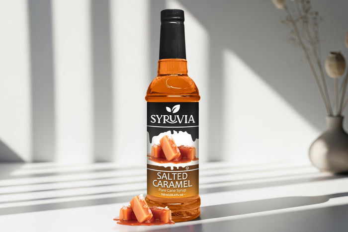 Why Do Coffee Lovers Obsess Over Syruvia Salted Caramel Syrup?