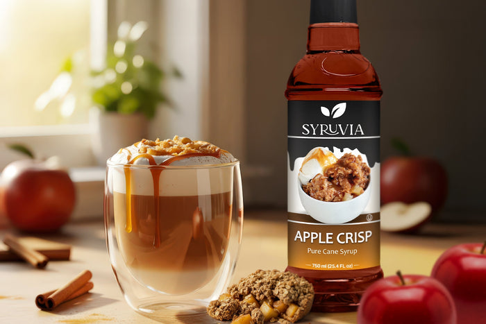 Spiced Apple Crisp Latte