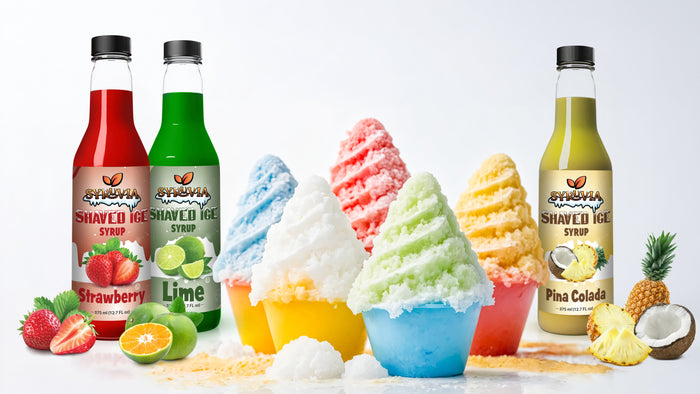 Snow Cone Syrup Magic: Transform Ordinary Ice into Frosty Delights with Syruvia
