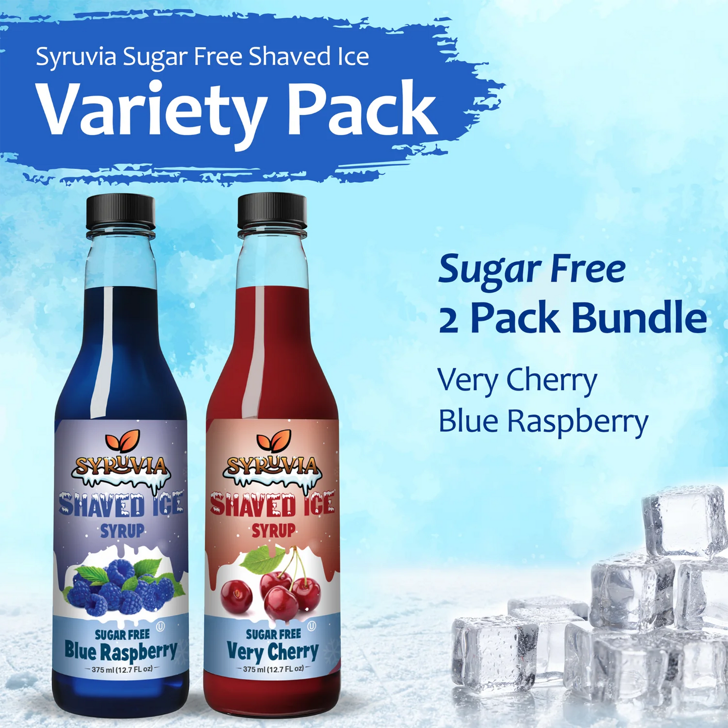 0 Sugar very cherry blue raspberry snow cone syrup