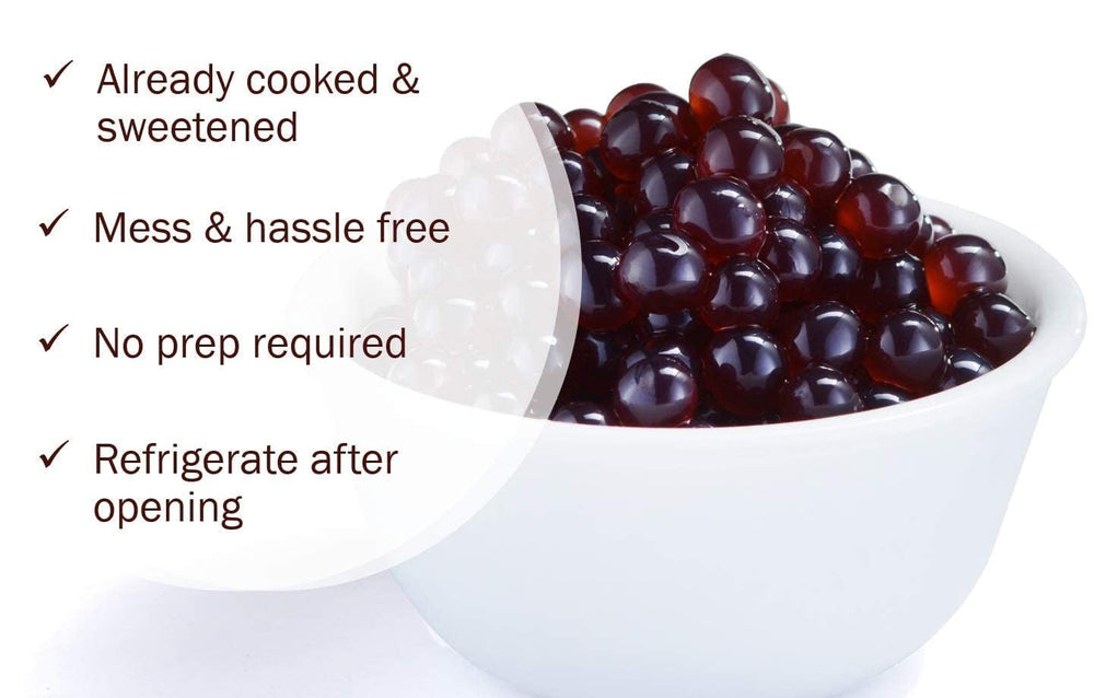 1 LB Blueberry Flavored Popping Boba
