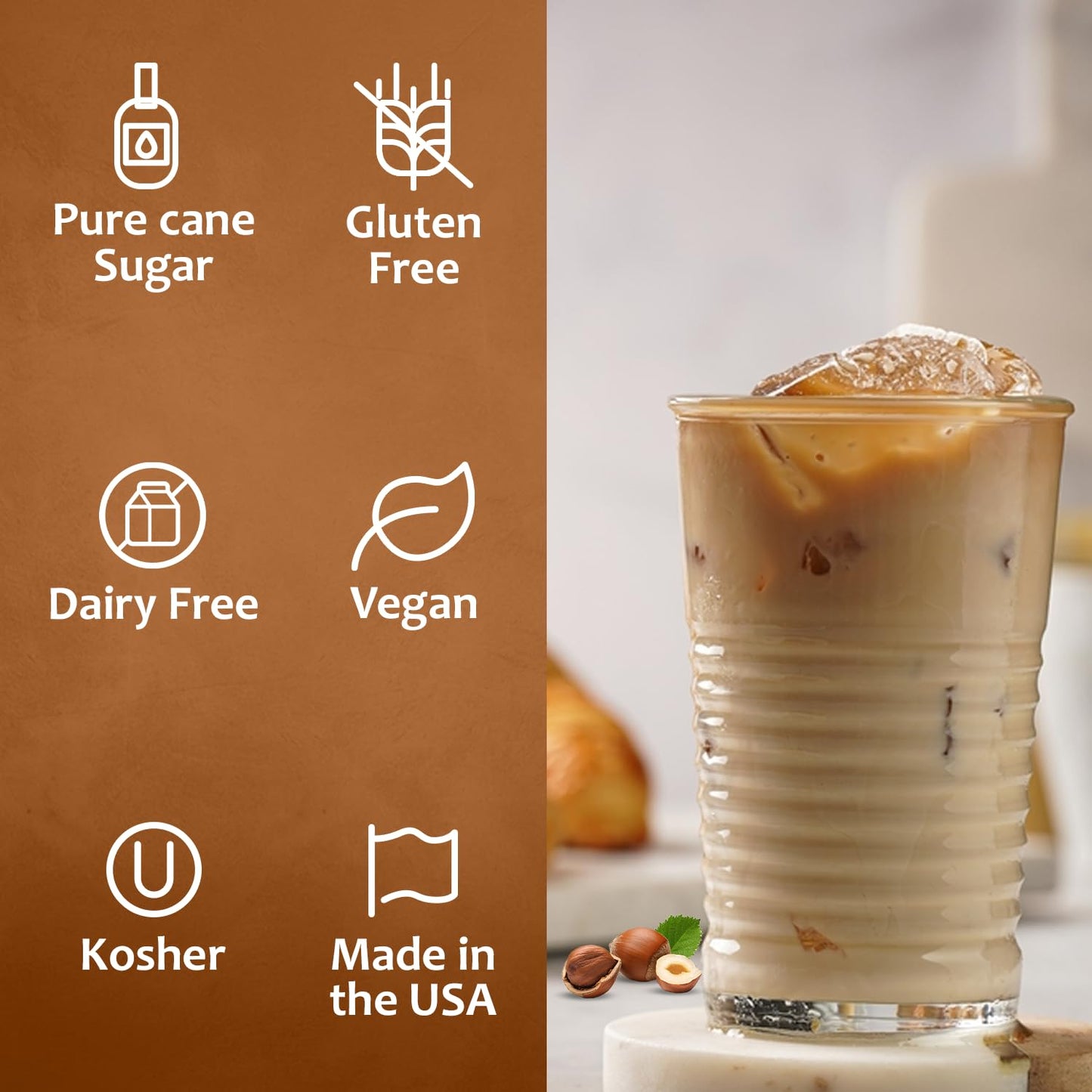 Variety Pack, Vanilla, Caramel, Hazelnut, and French Vanilla Syrup