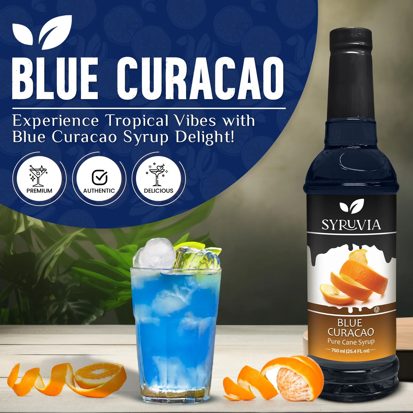 Blue Curacao Syrup