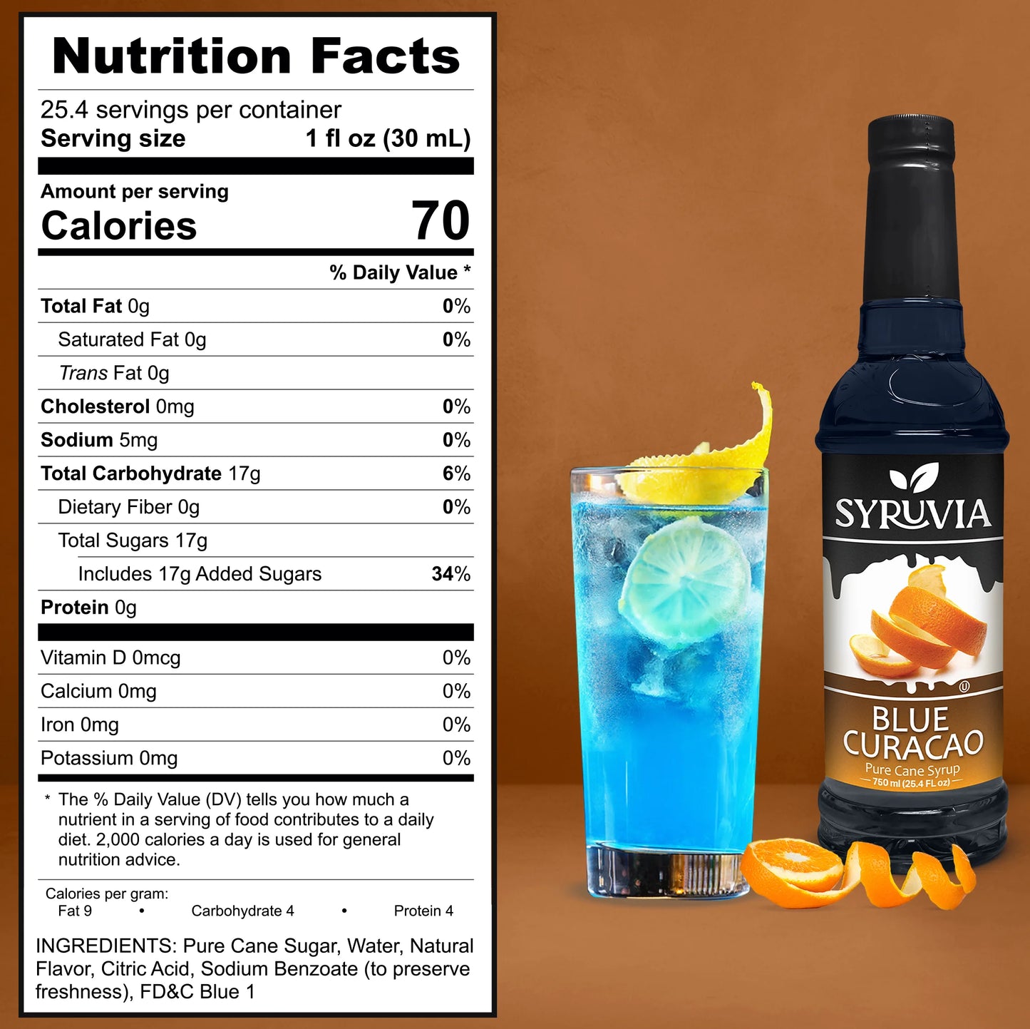 Blue Curacao Syrup