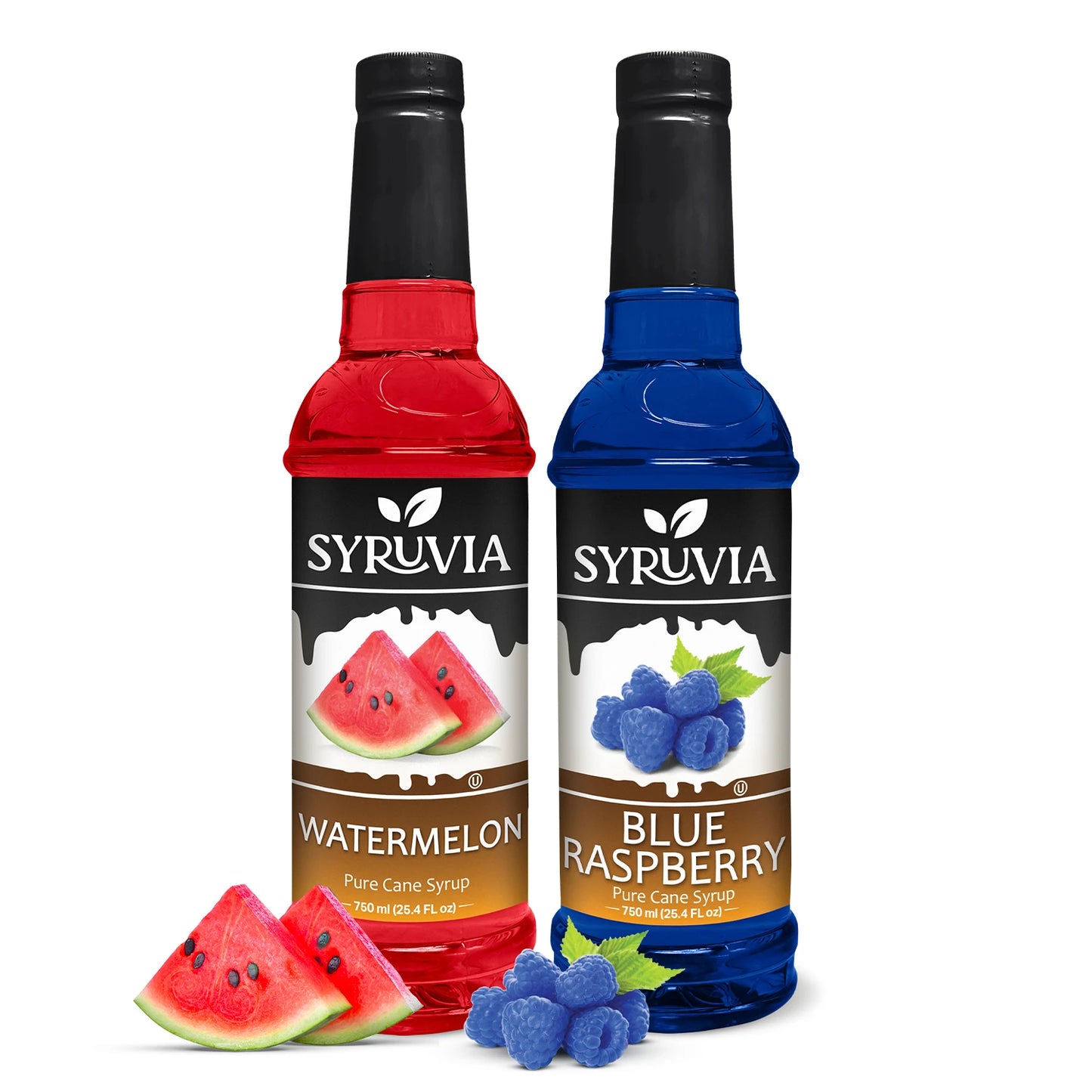 Variety Pack, Blue Raspberry, and Watermelon Syrup