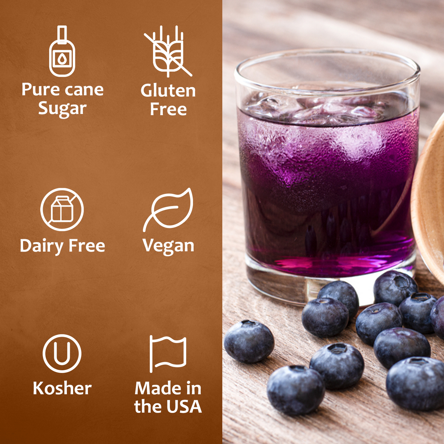 Blueberry Cocktails syrup