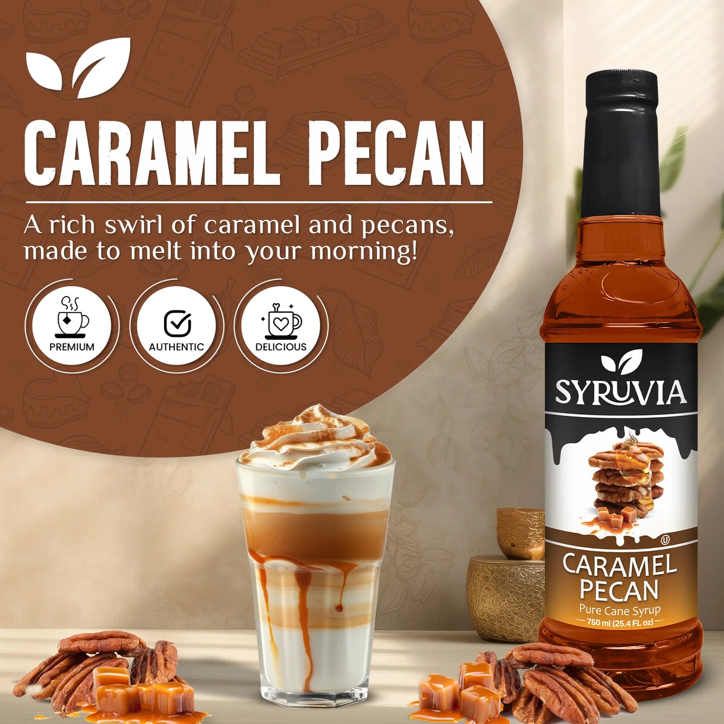 Caramel Pecan Syrup