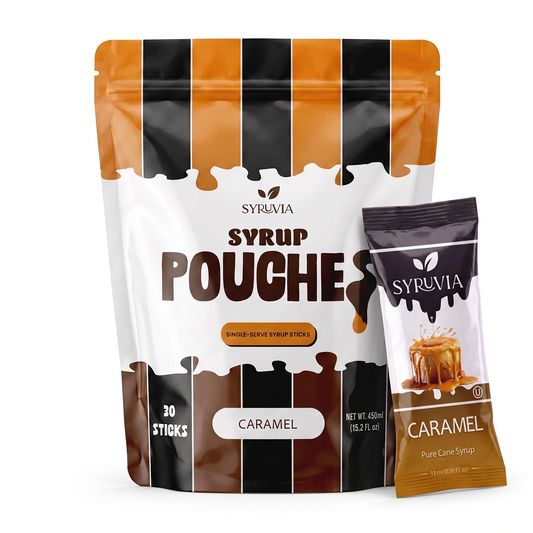 Caramel Syrup Pouches