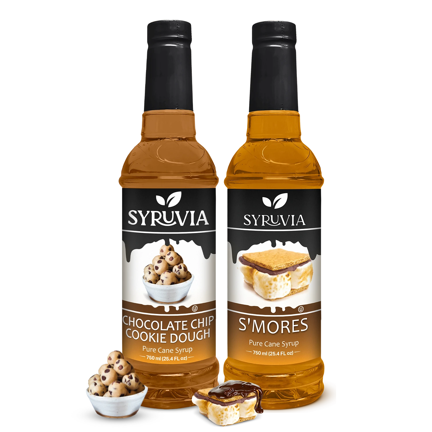 Chocolate Chip Cookie Dough Syrup S’mores Syrup