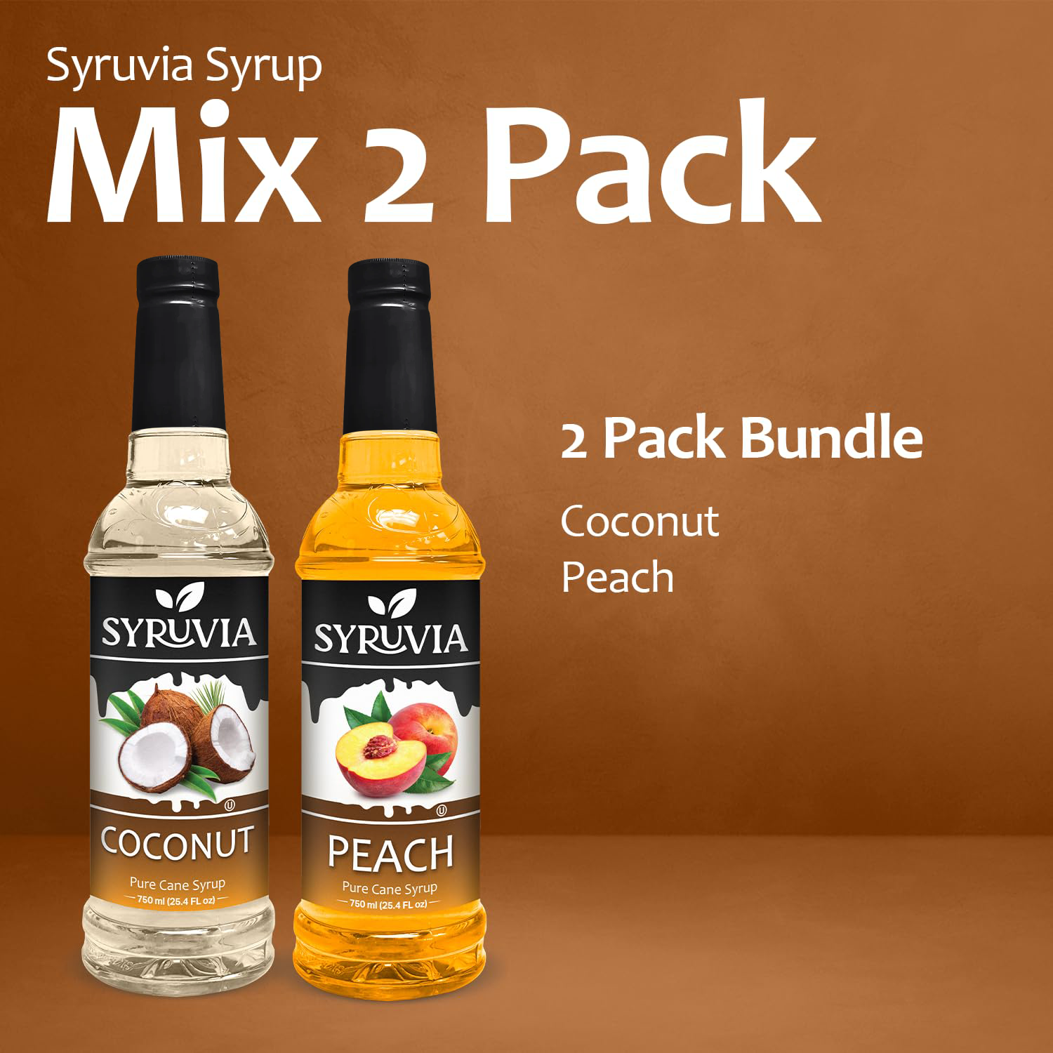 Coconut Syrup Peach Syrup for Latte