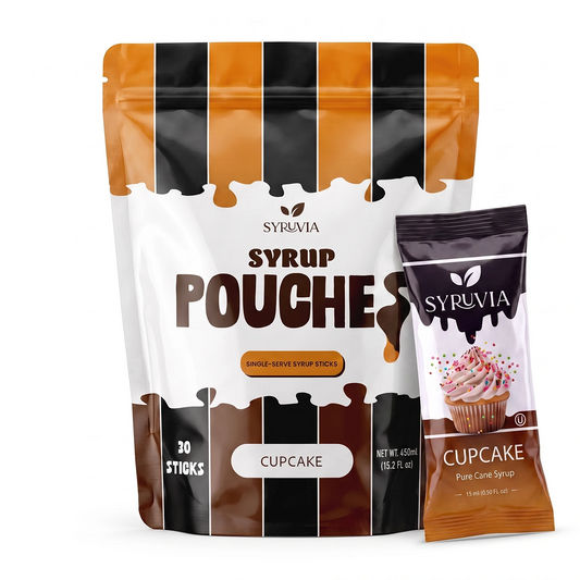 Cupcake Syrup Pouches