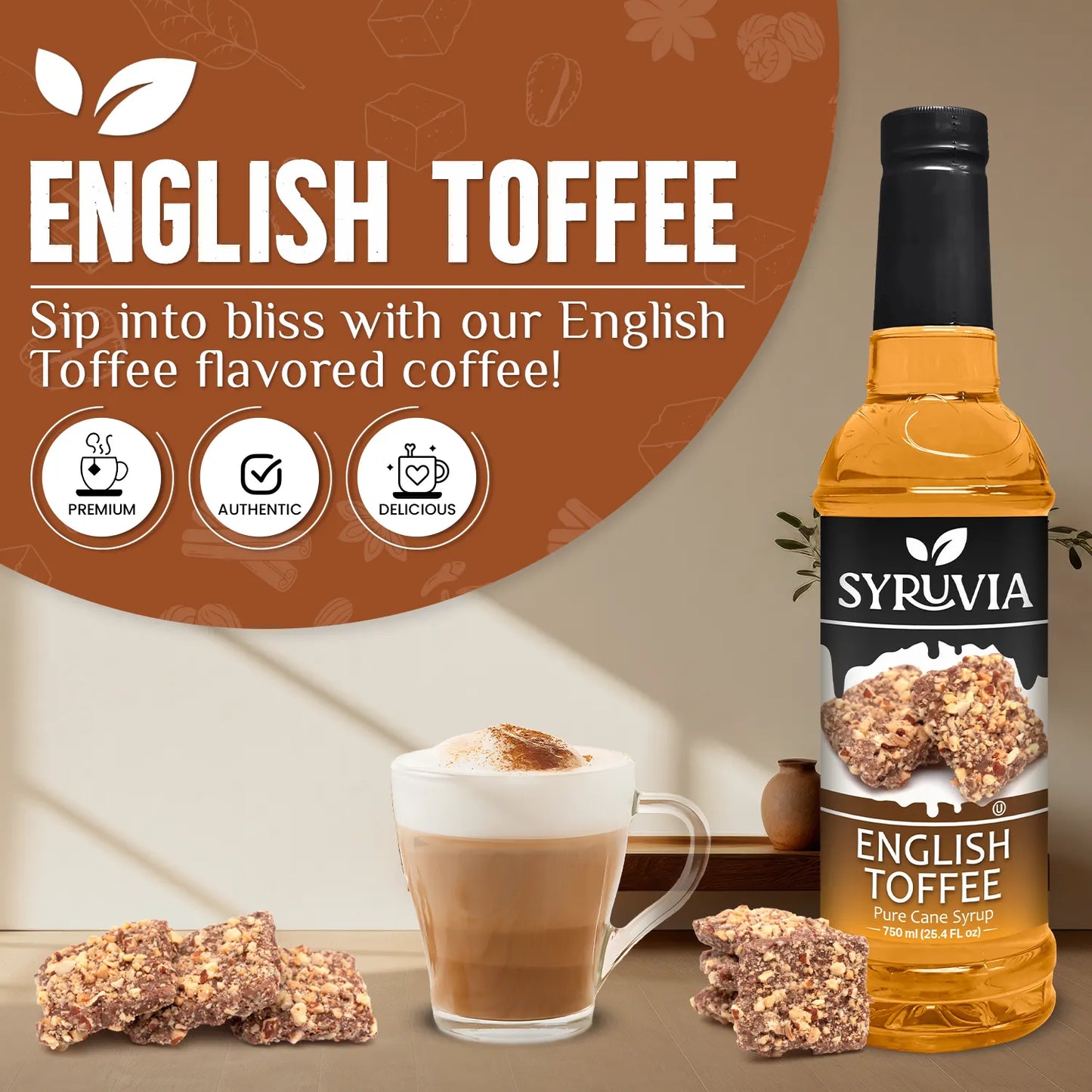 English Toffee Syrup