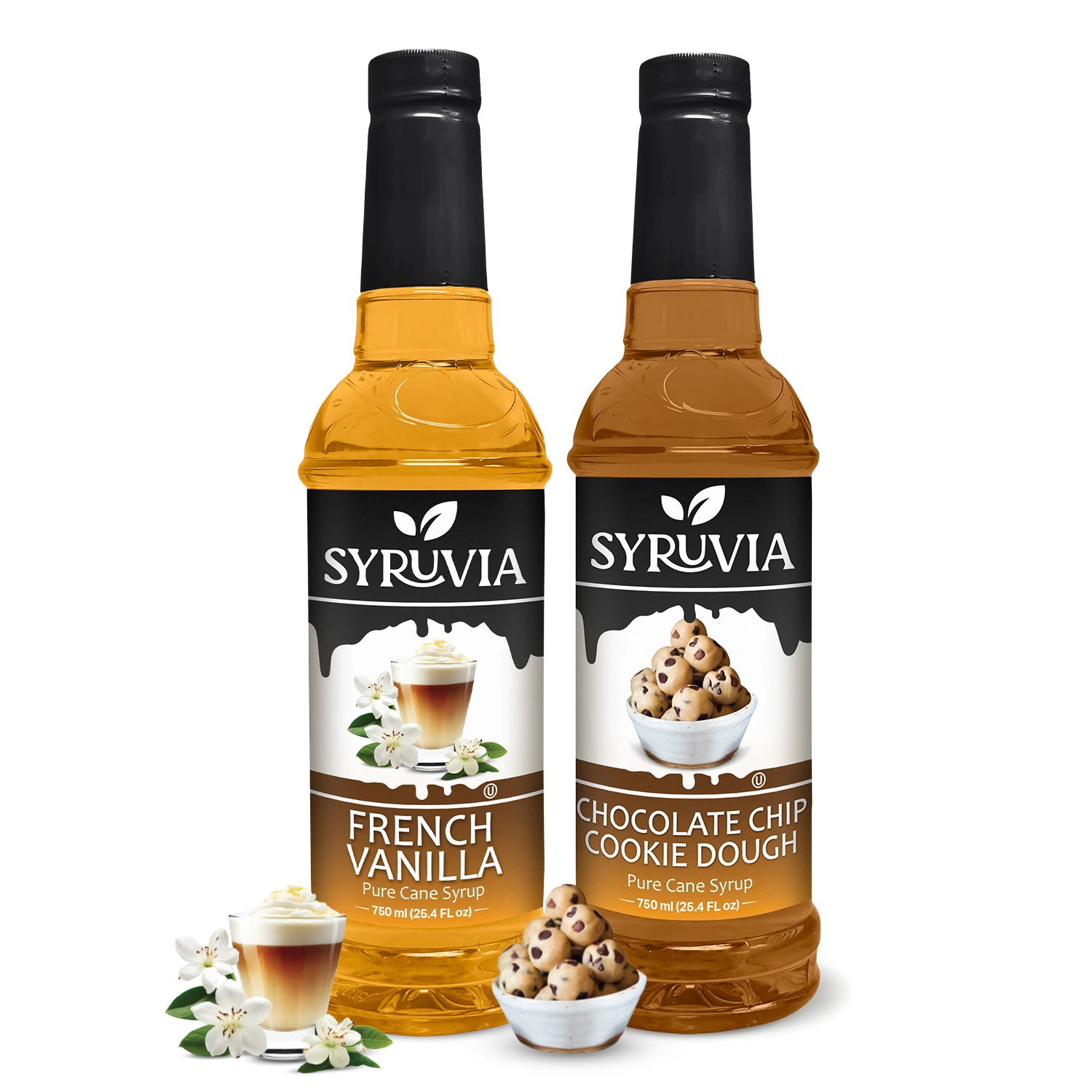 French Vanilla Syrup Chocolate Chip Cookie Dough Syrup