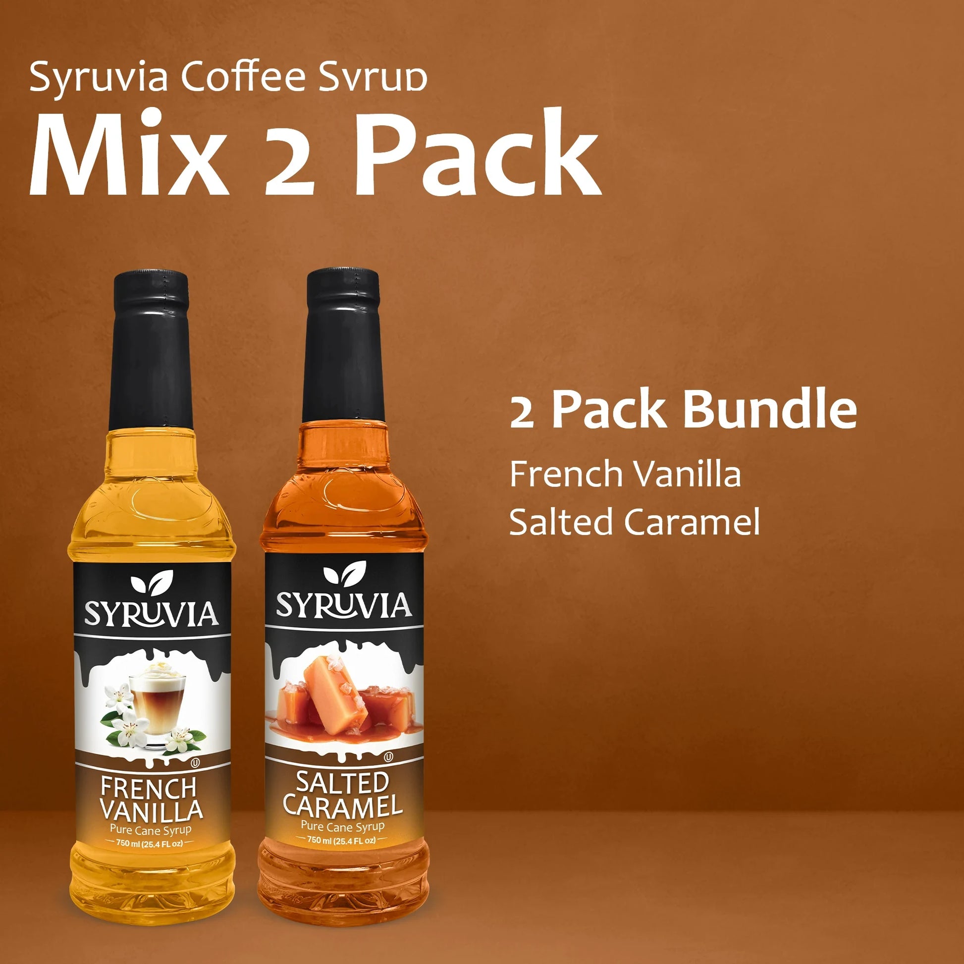 French Vanilla Syrup Salted Caramel Syrup for Drinks