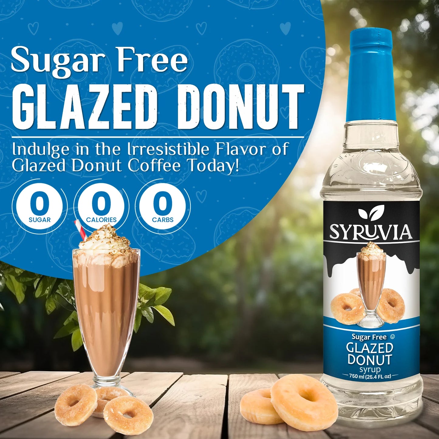 Glazed Donut Syrup for drink sugar free