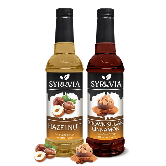Hazelnut Syrup Brown Sugar Cinnamon Syrup