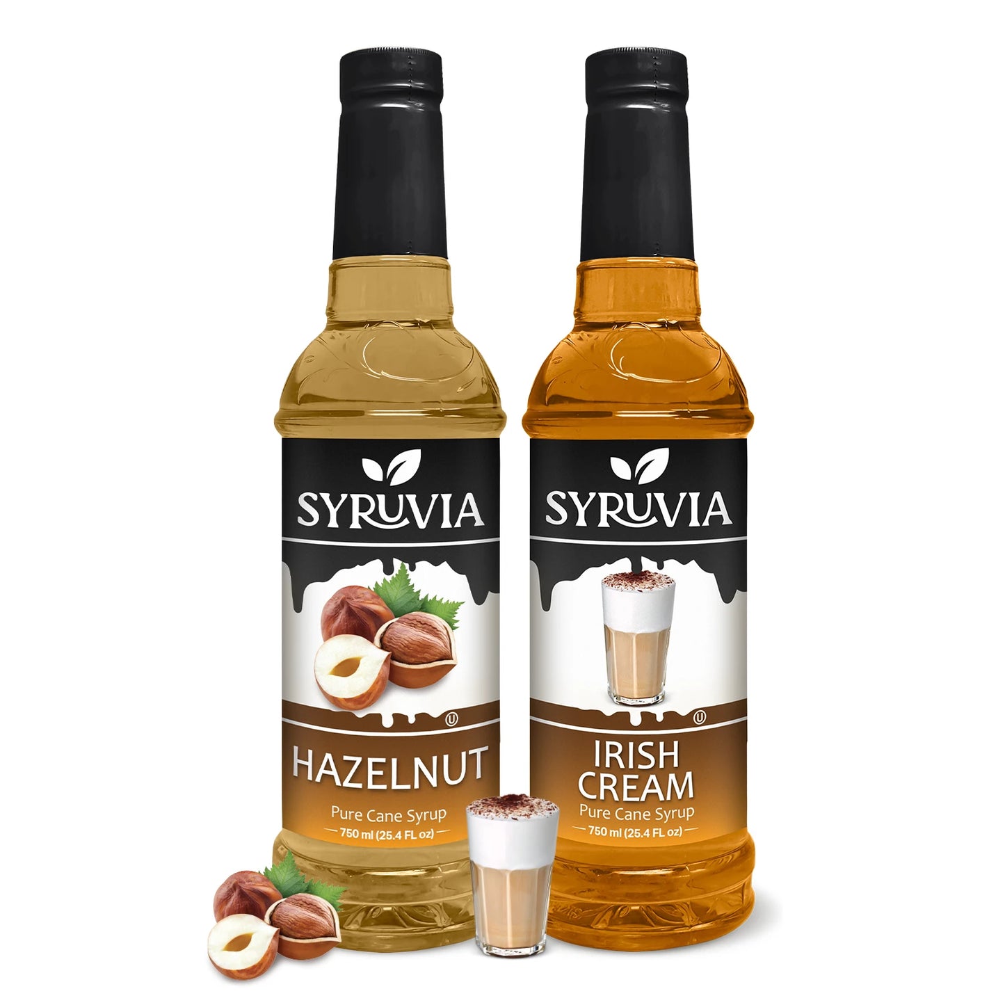 Variety Pack, Hazelnut, and Irish Cream Syrup