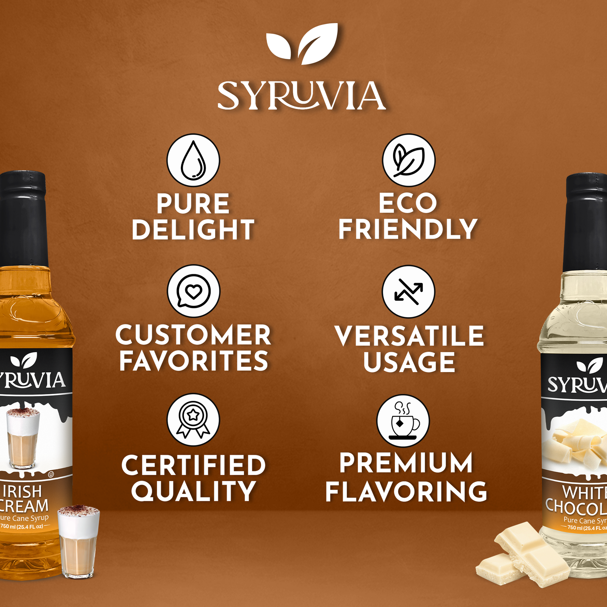 Irish Cream Coffee Syrup White Chocolate Coffee Syrup