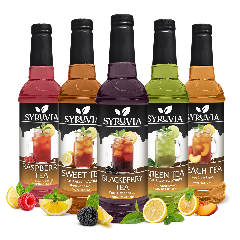 Syruvia Tea Flavor Collection