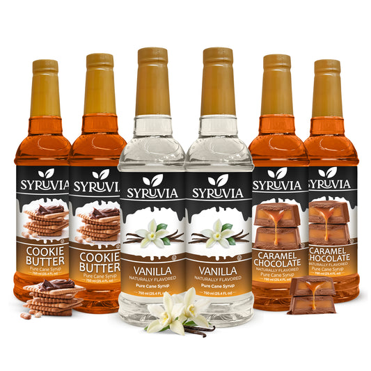 Syruvia Cookie Caramel Cream Pack