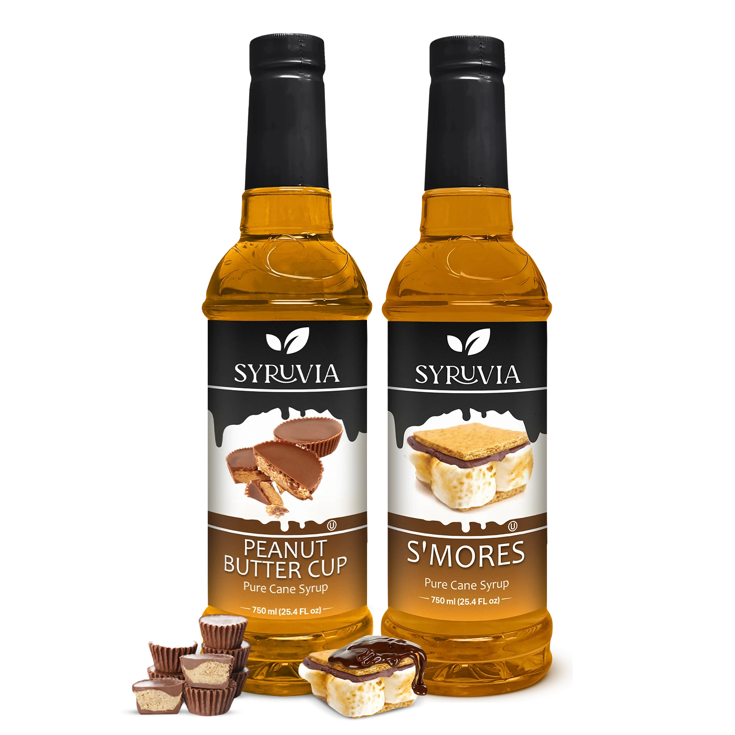 Peanut Butter Cup Syrup S’mores Syrup