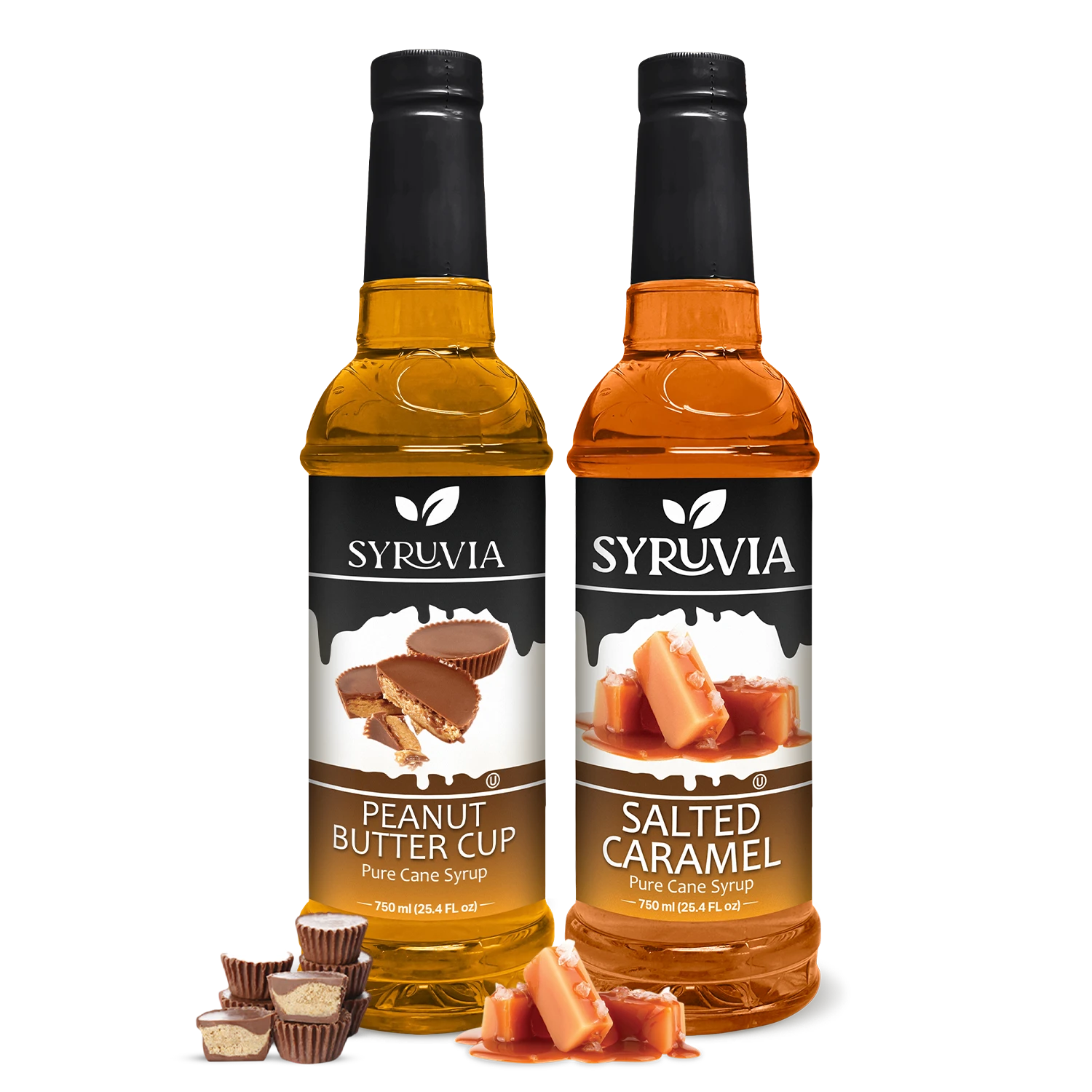 Peanut Butter Cup Syrup Salted Caramel Syrup