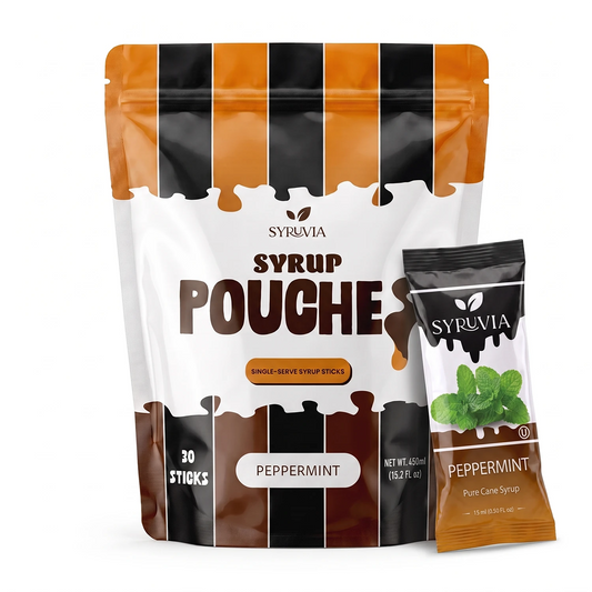 Peppermint Syrup Pouches