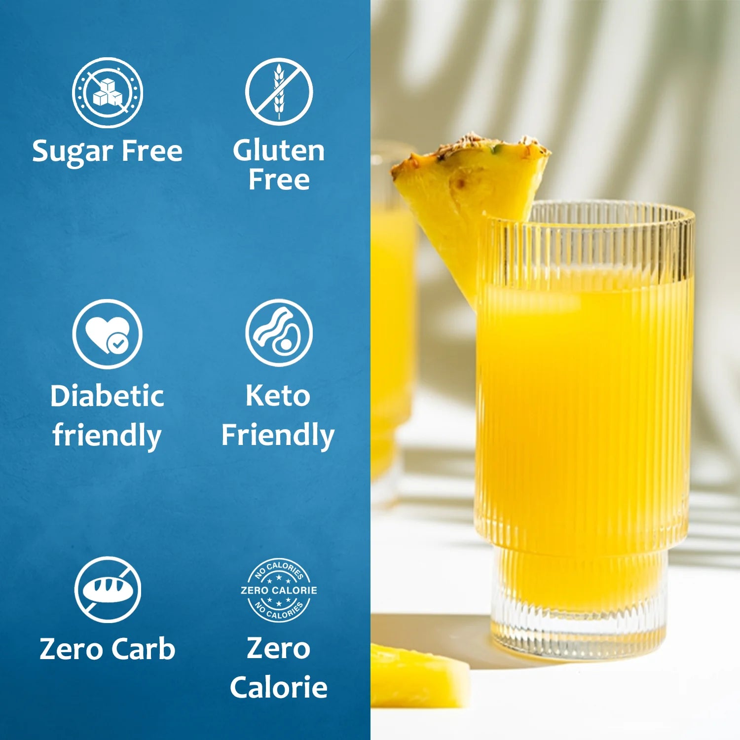 Pineapple strawberry sugar free syrup