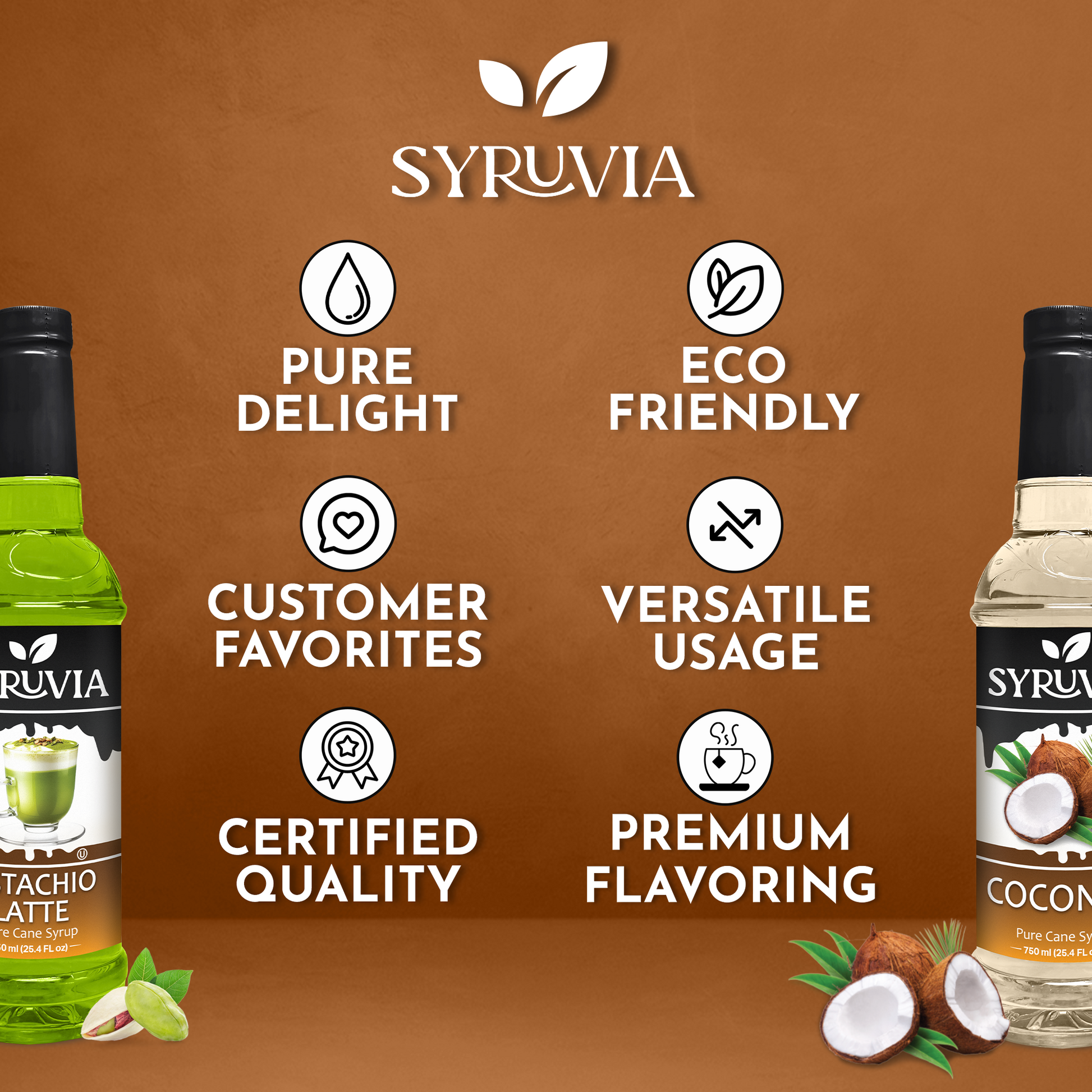 Pistachio Latte Coffee Syrup Coconut Coffee Syrup