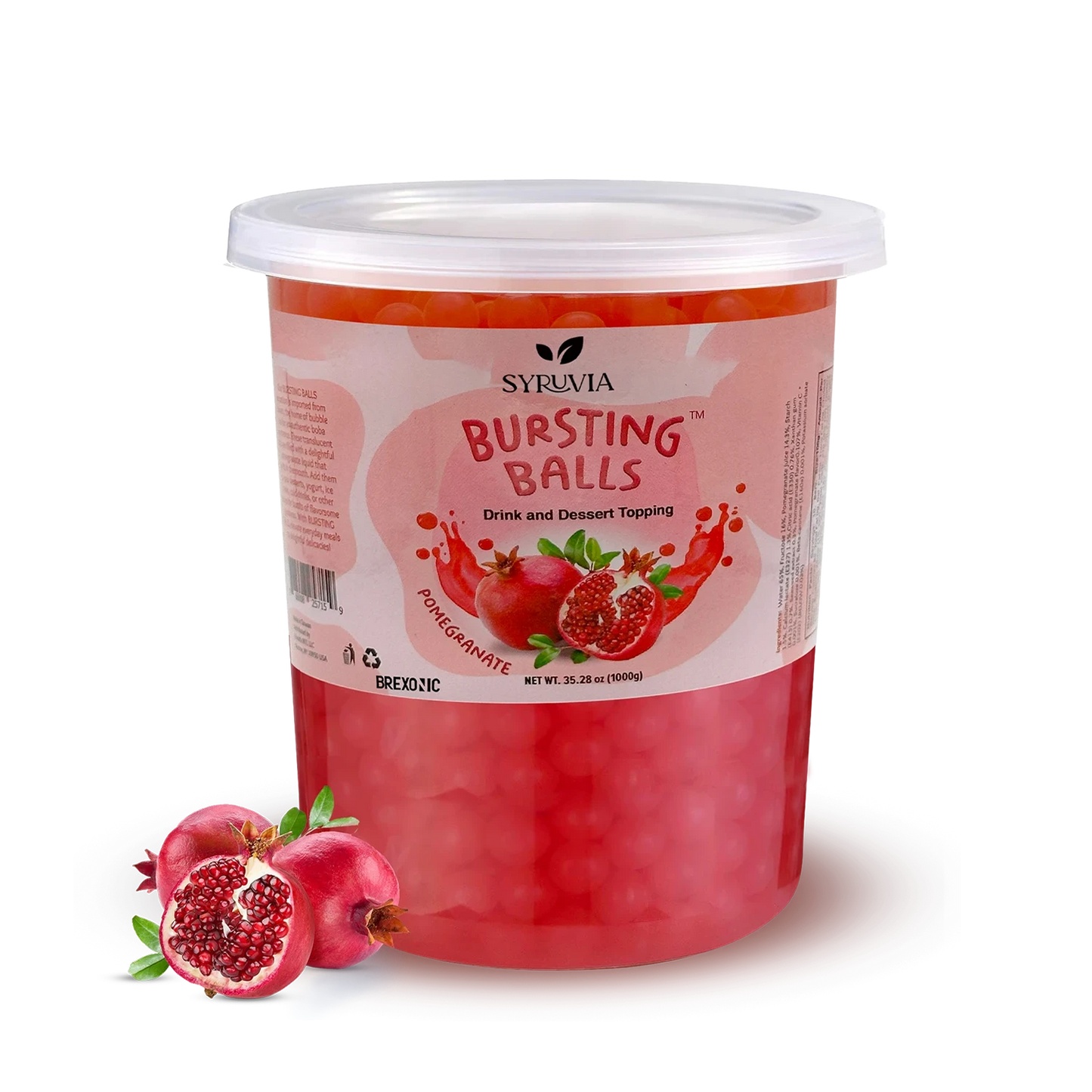 Pomegranate Bursting Balls