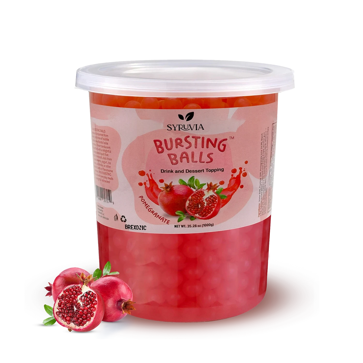 Pomegranate Bursting Balls