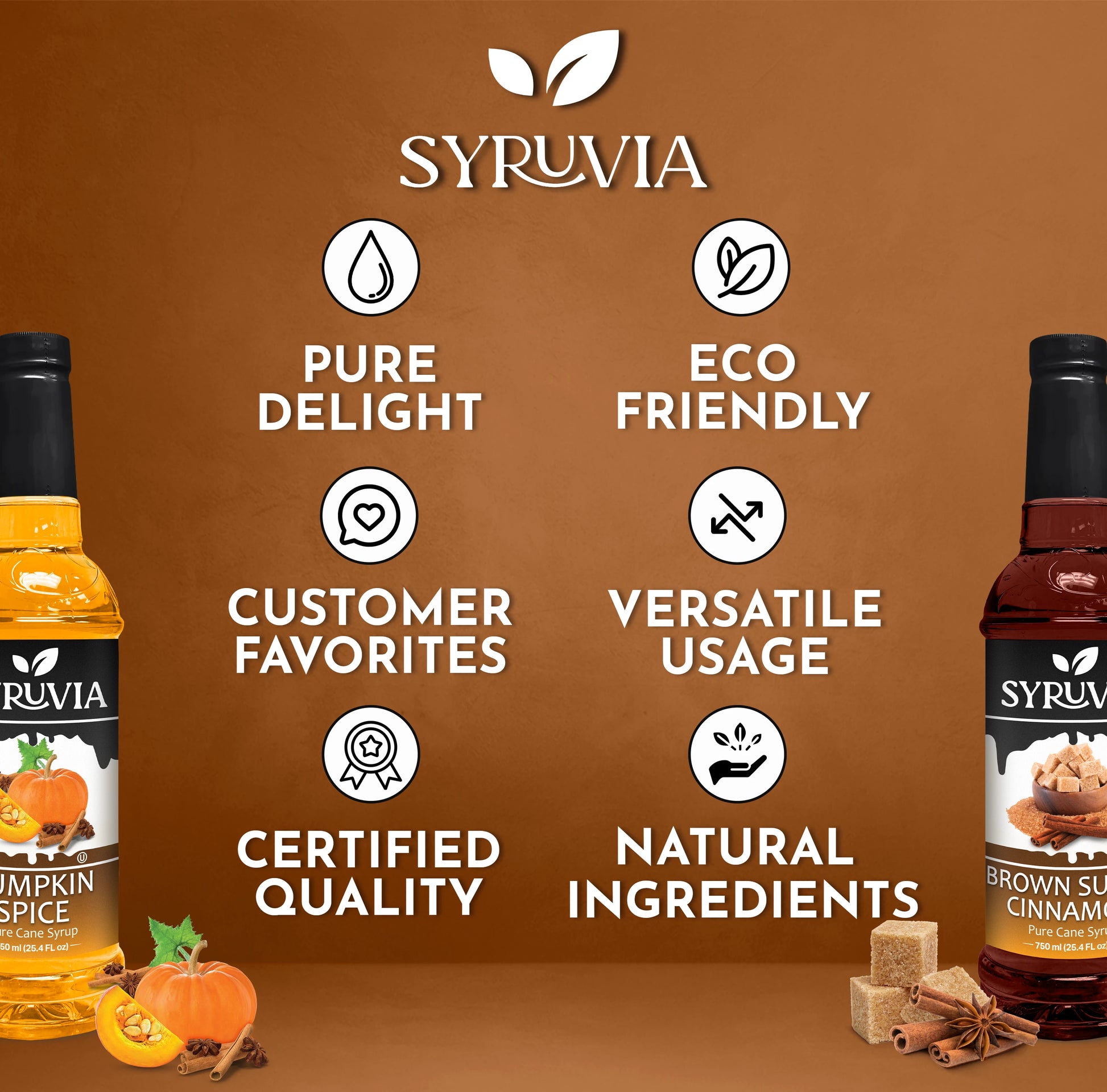 Pumpkin Spice Coffee Syrup Brown Sugar Cinnamon Coffee Syrup