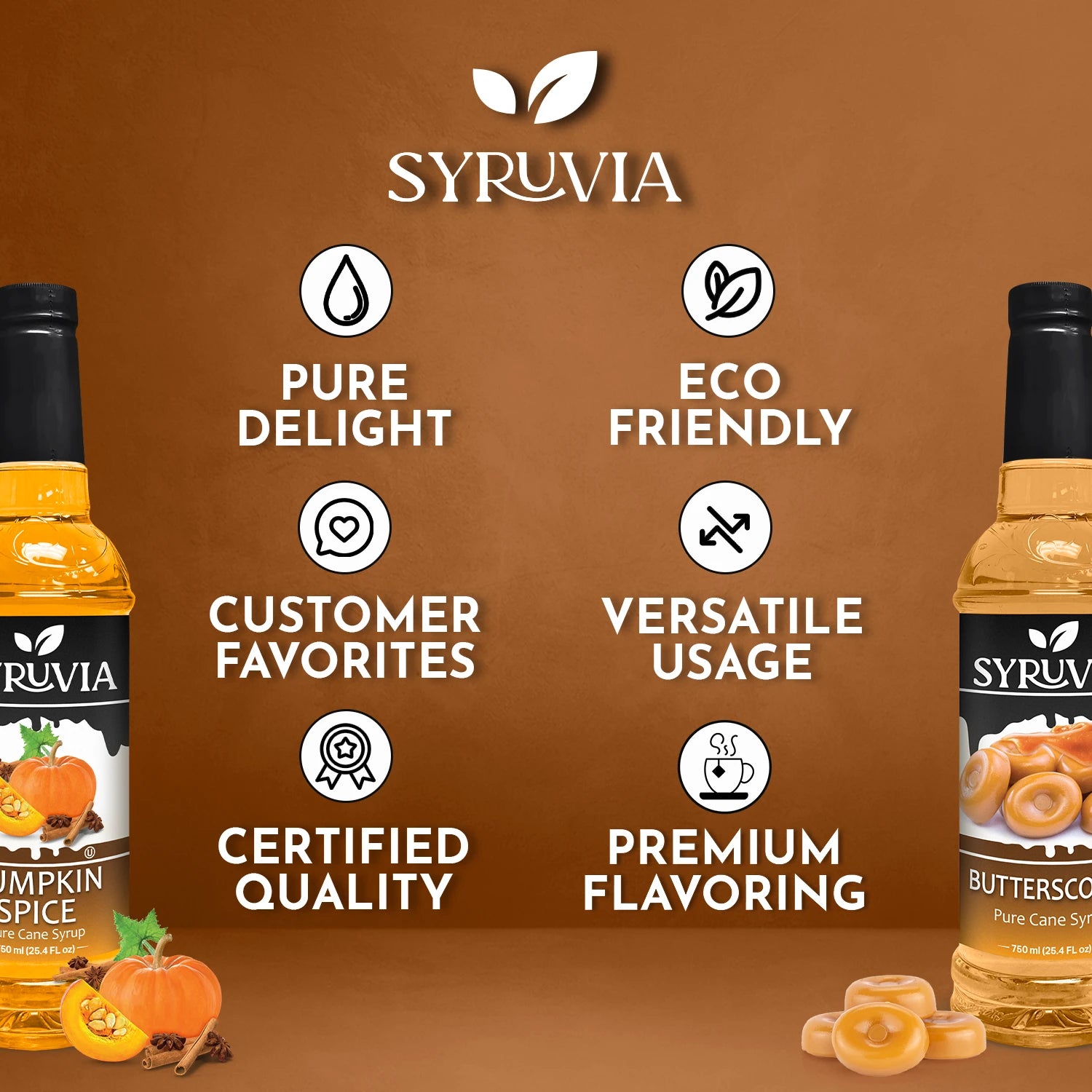 Pumpkin Spice Coffee Syrup Butterscotch Syrup