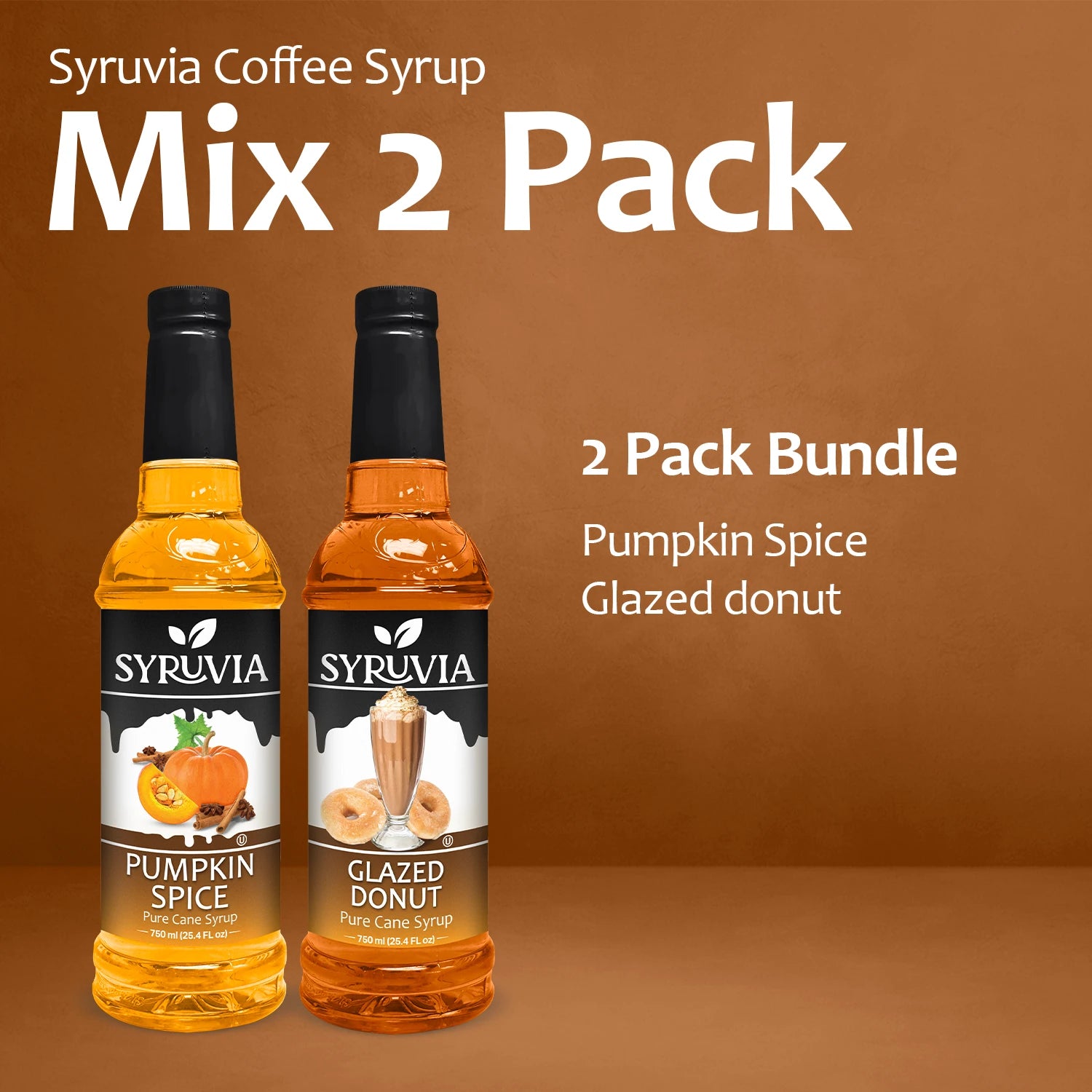 Pumpkin Spice Coffee Syrup Glazed Donut Coffee Syrup