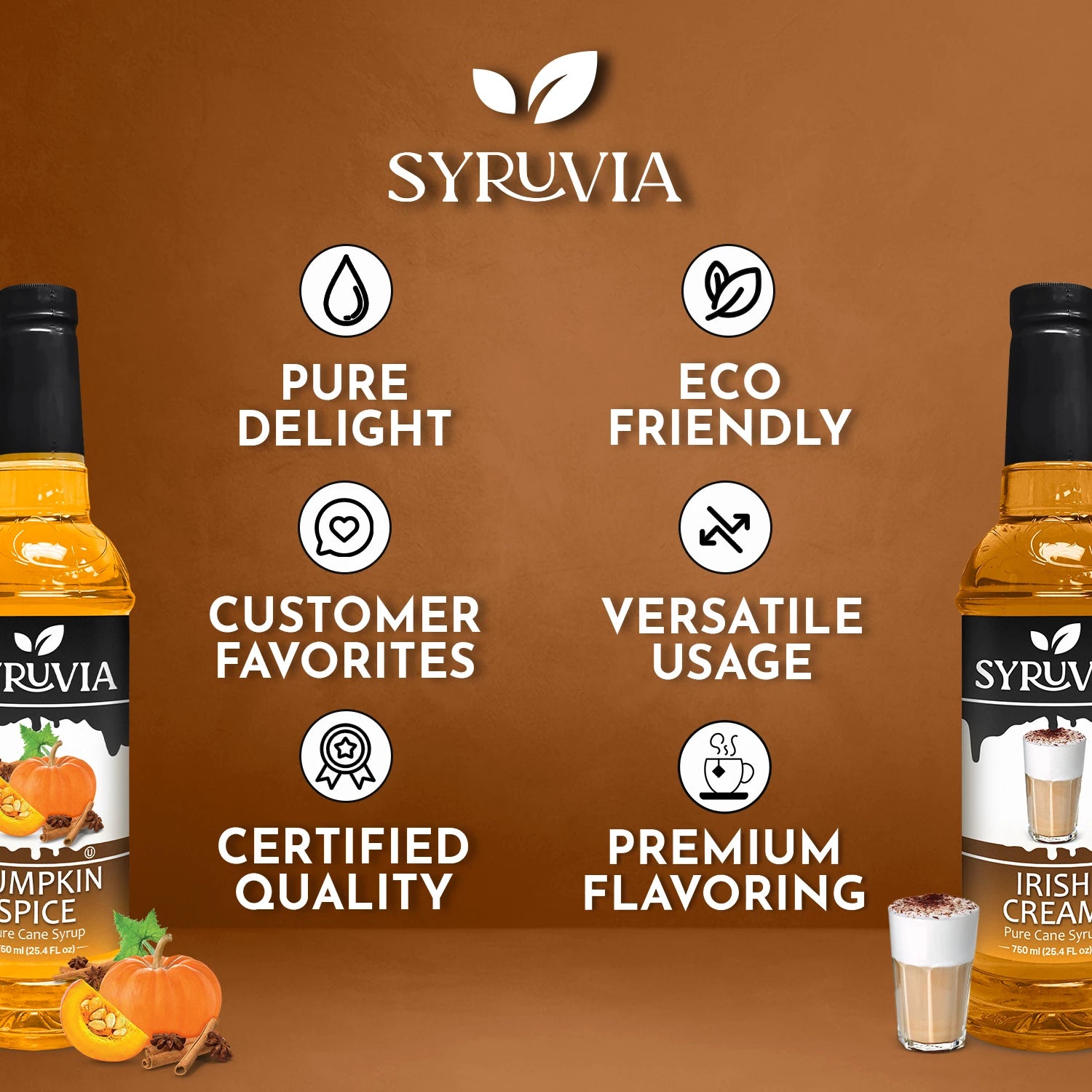 Pumpkin Spice Coffee Syrup Irish Cream Syrup