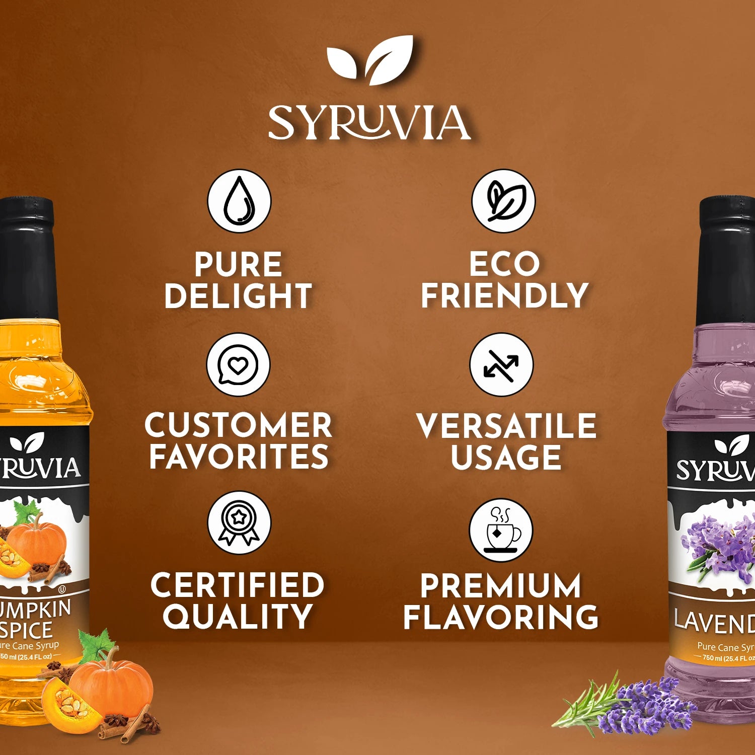 Pumpkin Spice Coffee Syrup Lavender Coffee Syrup