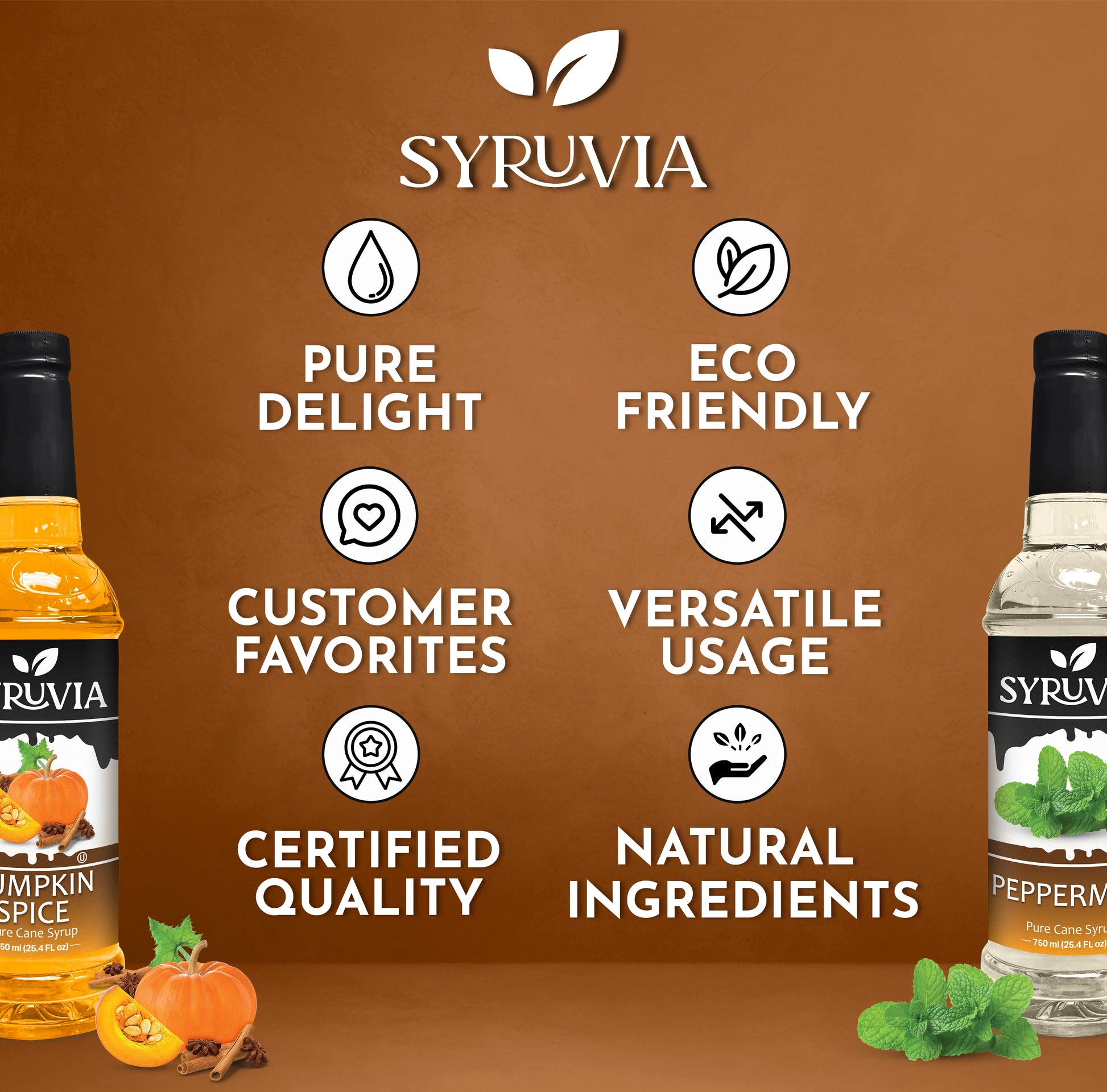 Pumpkin Spice Coffee Syrup Peppermint Coffee Syrup