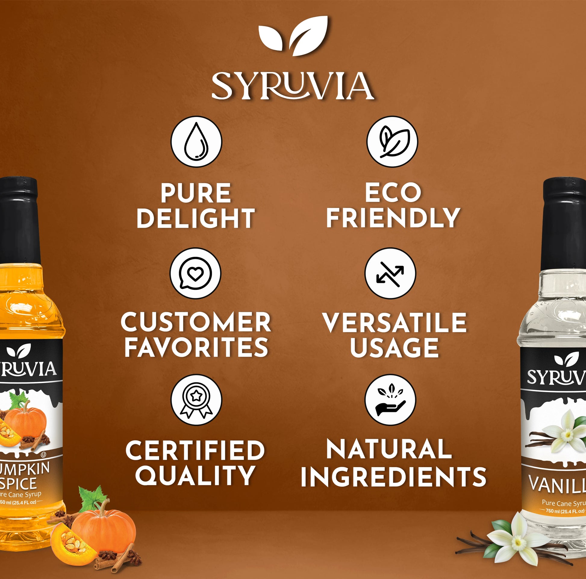 Pumpkin Spice Coffee Syrup Vanilla Coffee Syrup