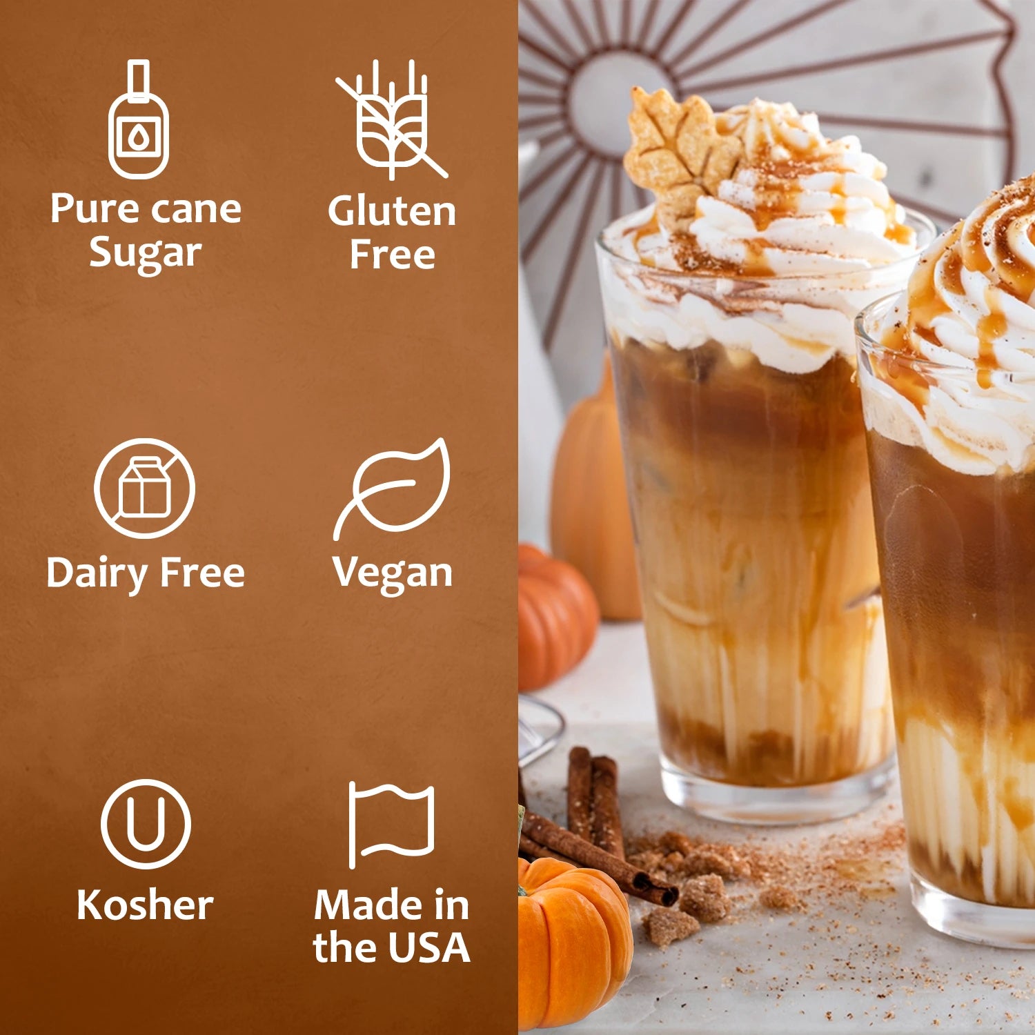 Pumpkin Spice Syrup English Toffee Coffee Syrup