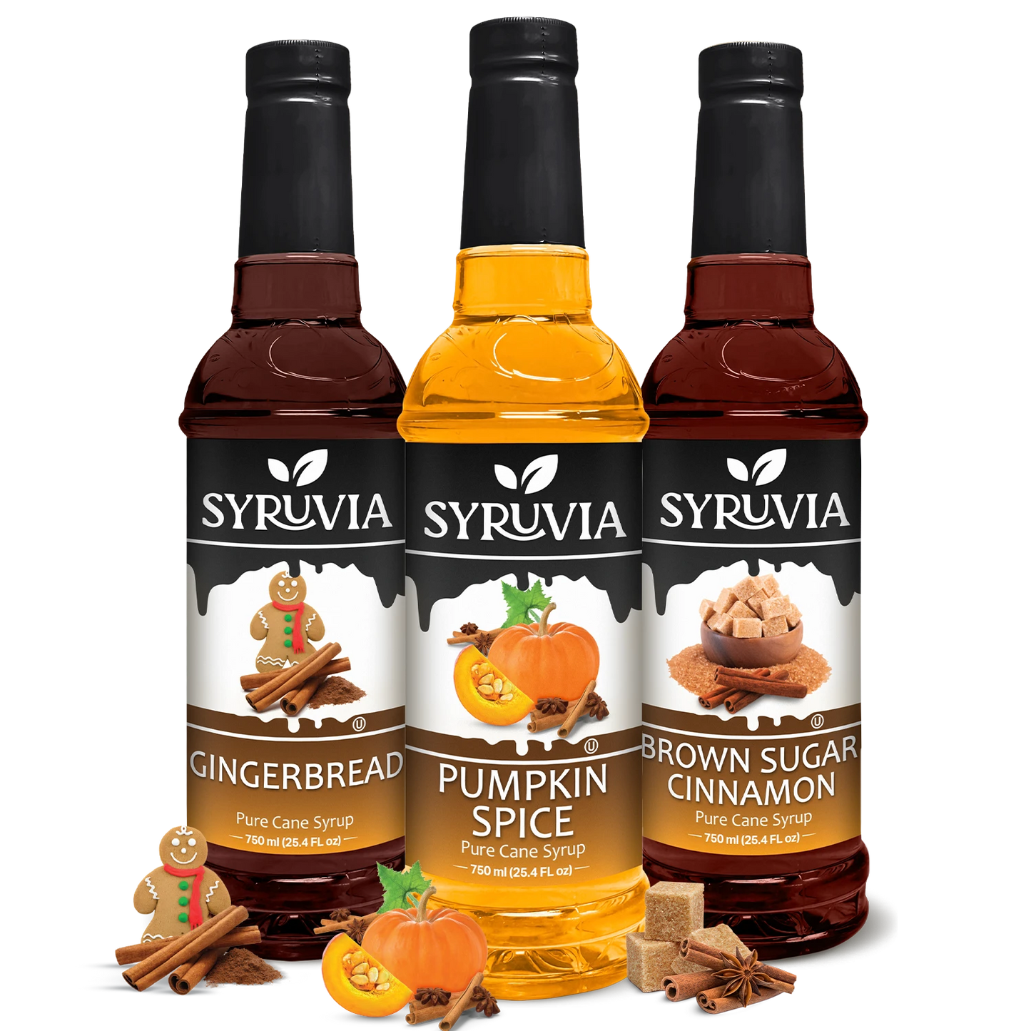 Pumpkin Spice Syrup Gingerbread Syrup Brown Sugar Cinnamon Syrup