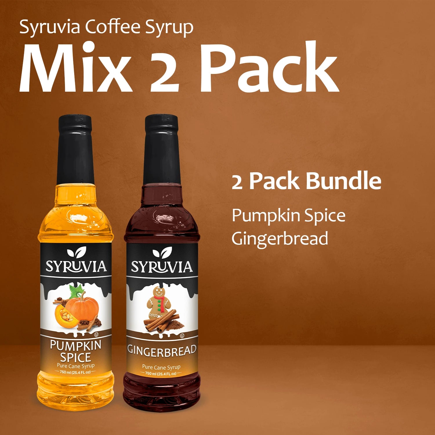 Pumpkin Spice Syrup Gingerbread Syrup for Drinks