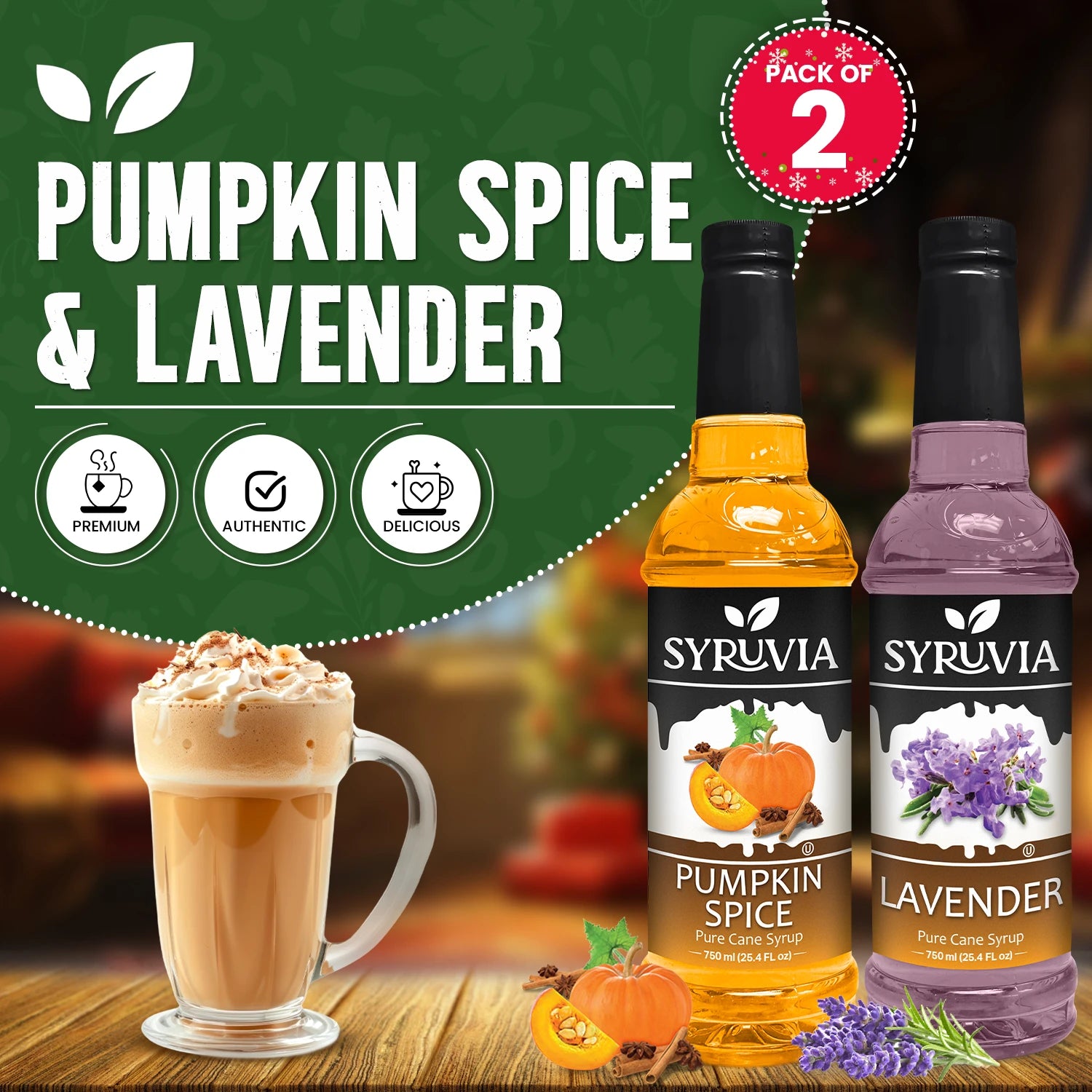 Pumpkin Spice Syrup Lavender Syrup for Coffee