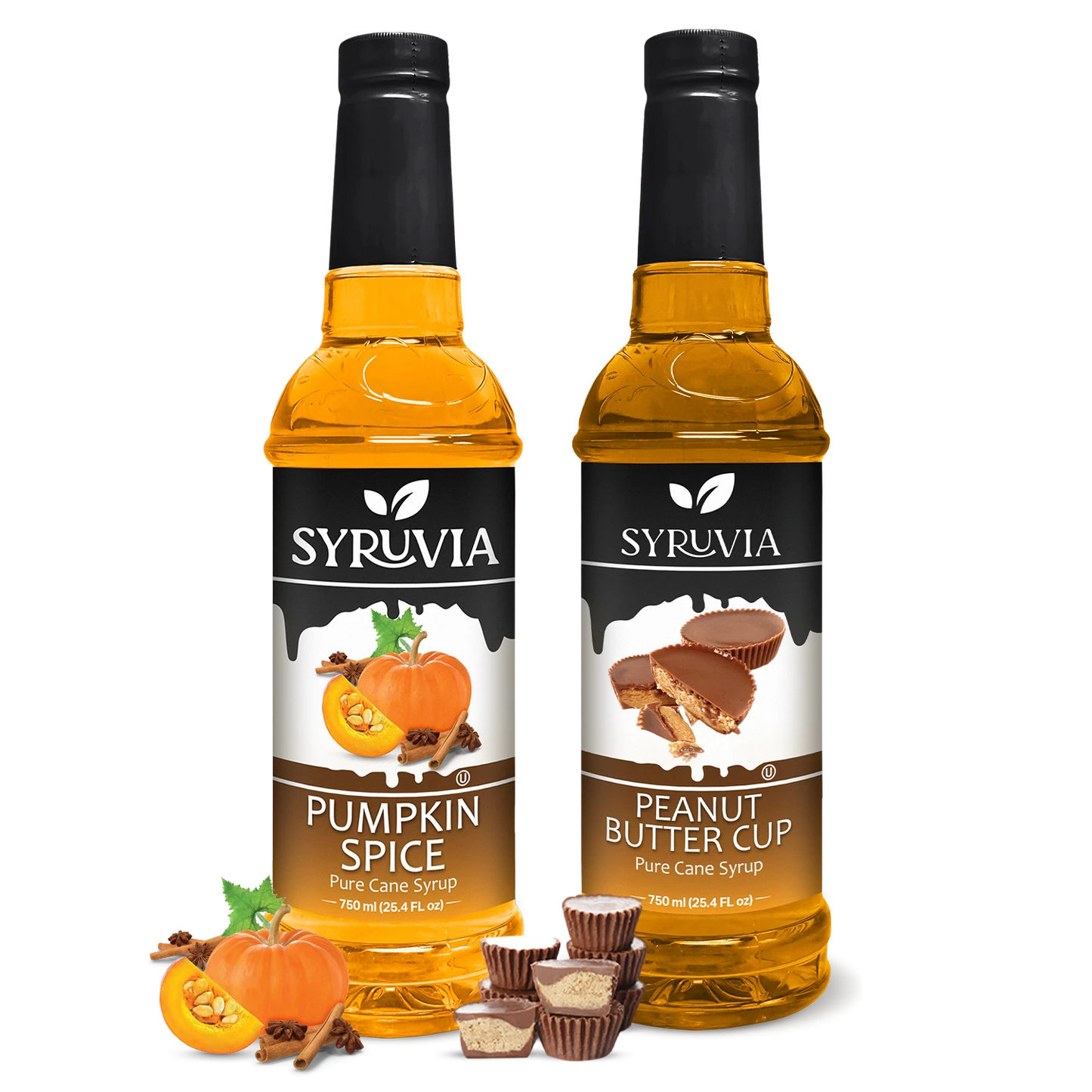 Pumpkin Spice Syrup Peanut Butter Cup Syrup